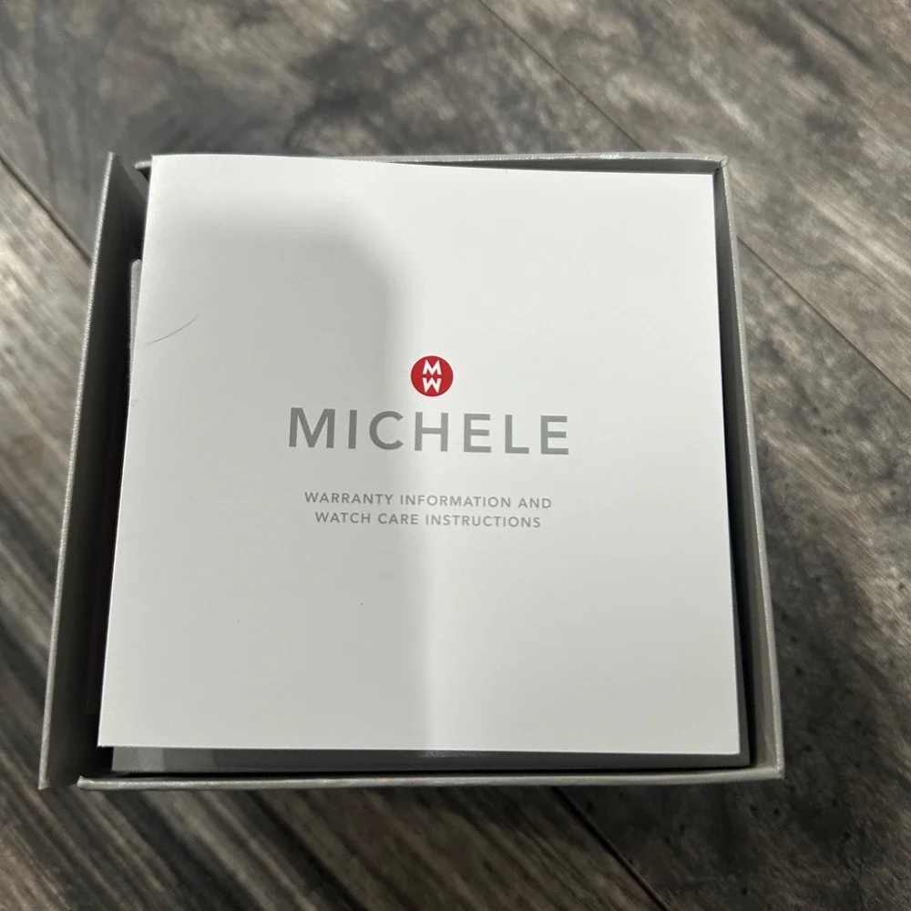 Brand New Michele Serein Mid Stainless Steel Diamond Dial Watch (MWW21B000147)